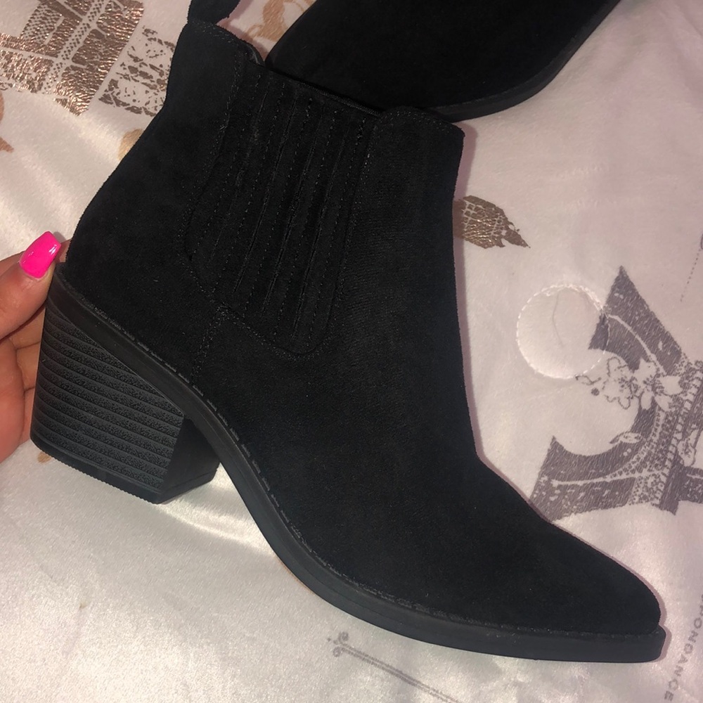 Black booties